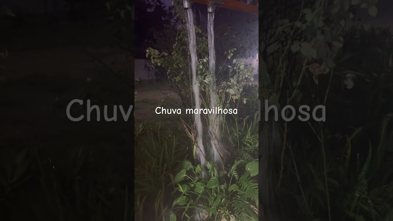 Chuva maravilhosa 