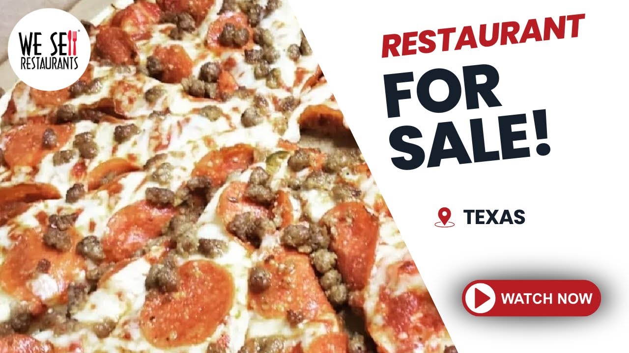 Turnkey Pizza Franchise for Sale in Killeen | 1.22M Annual Sales | Texas Restaurant Opportunity