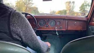 1959 Jaguar MK1 project Driving