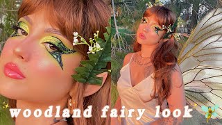 Woodland Fairy Halloween Makeup Tutorial