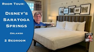 Let's check out DISNEY's SARATOGA SPRINGS 2 Bedroom Dedicated Standard View / Disney Vacation Club