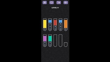 Water Sort Puzzle | Level 11 - 15🔥 #water #puzzle #gaming #gameplay #viral #viralvideo