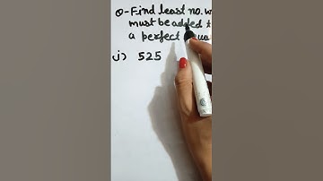 find least number which must be added to get a perfect square number #viralvideo #viralshorts #maths