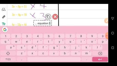Simultaneous Equation by Elimination Method Example 1