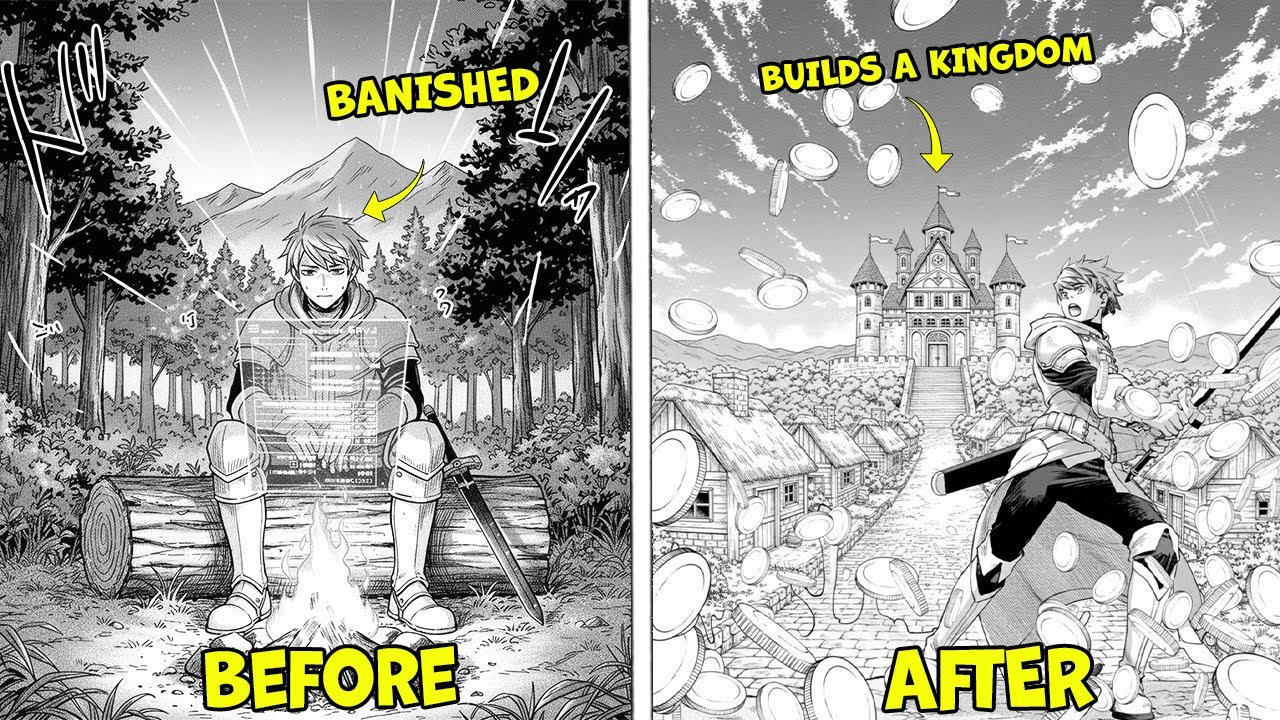 BANISHED TO ANOTHER WORLD WITH THE SKILL “OFFICIAL”, THE MAGE BUILDS A KINGDOM | MANGA RECAP