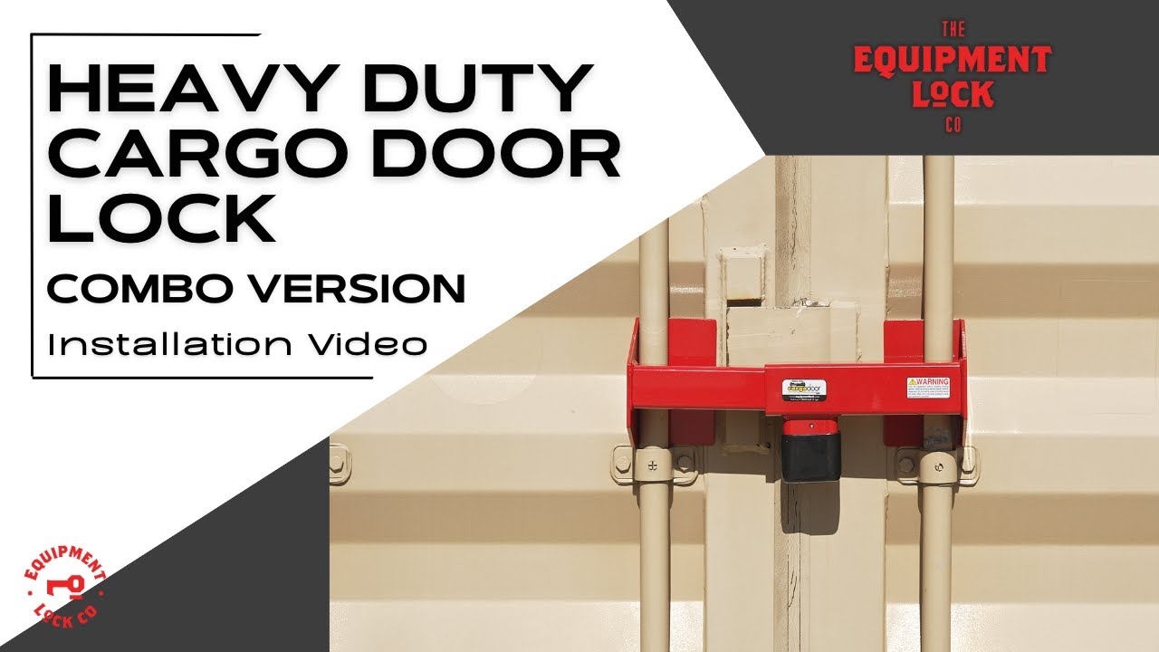 HD Cargo Door Lock Combination Installation Video! YouTube