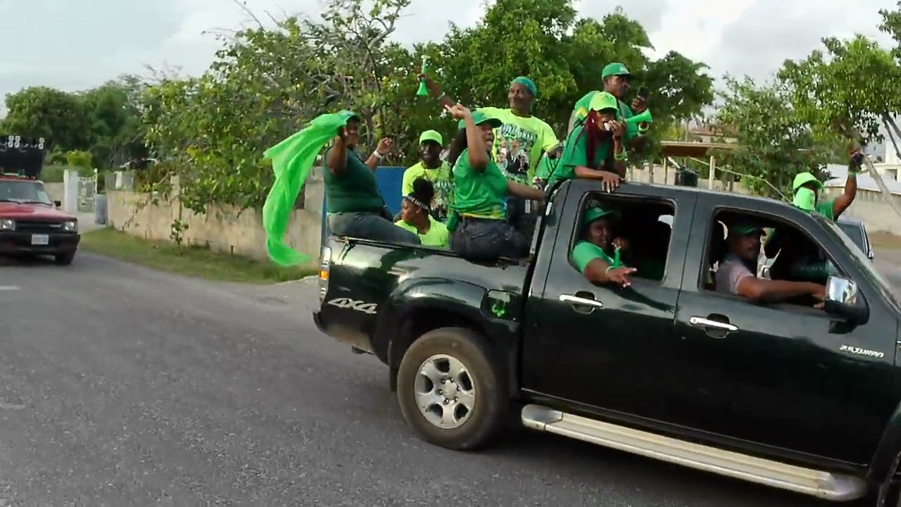 Labourite Parade in Treasure Beach, Jamaica