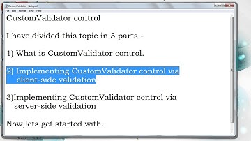 custom Validator