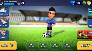 How to add friends and play with your friends in Mini Football | New Tip and Trick 2023 screenshot 2