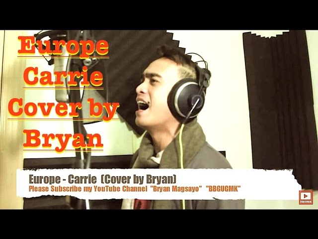 Europe - Carrie Cover Bryan Magsayo #carrie class=