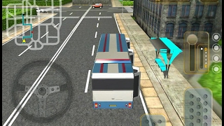 Modern Bus Driver 3D Simulator iOS Gameplay screenshot 5