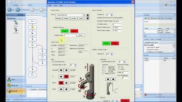paa training scara robot : video 2, load teach pendant in software