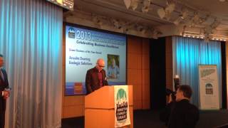 Ecologic Solutions Ceo Anselm Doering Accepts Green Business Of The Year Award