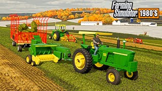 MAKING HAY WHILE THE SUN SHINES! (1980'S ROLEPLAY) | FARMING SIMULATOR 1980'S