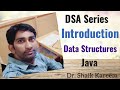 Introduction to Data Structures | Dr Shaik Kareem | Basics of Data Structures | Java Programming