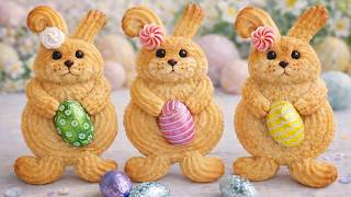 Biscuits au beurre en forme de lapin de Pâques — Trop mignons pour être mangés 🐰🍪
