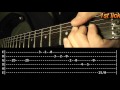 T.N.T.  Guitar Solo Lesson - AC/DC (with tabs)