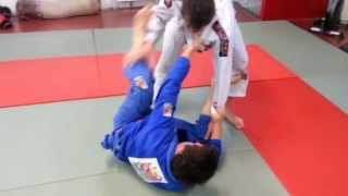 Bjj - Panda Nicolas Penzer rolling gently with Robert screenshot 1