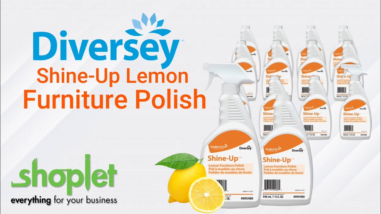 Diversey ShineUp Lemon Furniture Polish YouTube