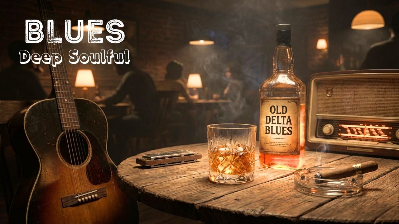 Old Juke Joint Blues Guitar