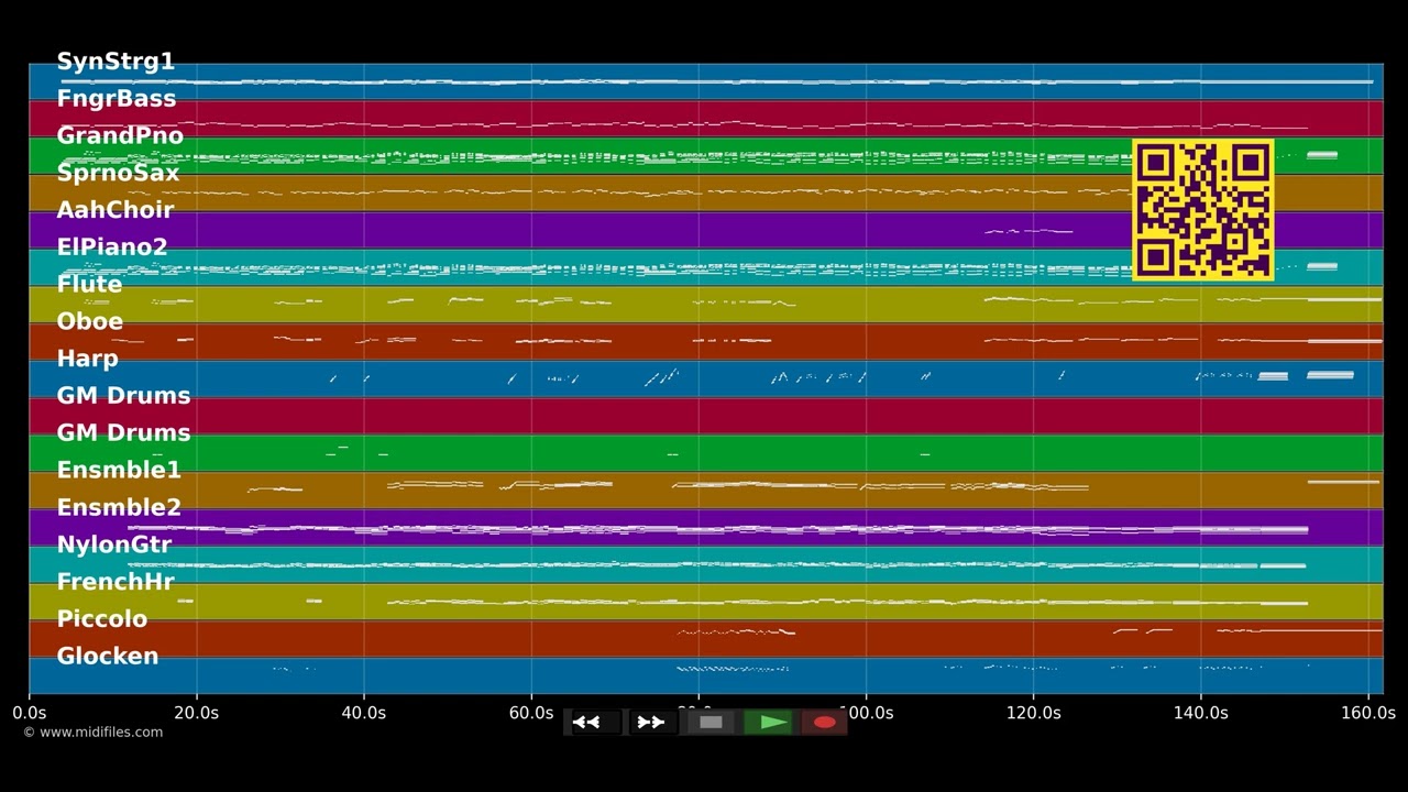 🎵 A Whole New World - Kane Brad & Salonga Lea (MIDI individual tracks) 🎹