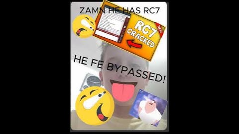 ZAMN whitehat herry fe bypassed RC7 ZOMG!