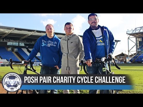 Posh Pair In Charity Cycle Challenge the lion king