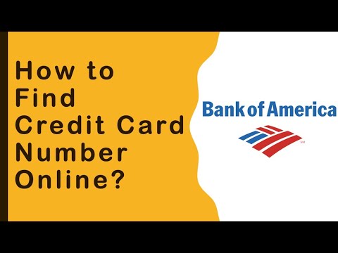 How To Find Card Number For Bank Of America Youtube