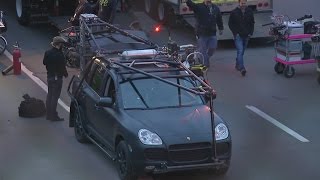 Action Scene Shot On Kensington Expressway