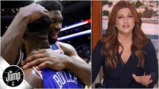Live From Lametown Rachel Nichols Recaps 76Ers Big Win Vs. Celtics The Jump