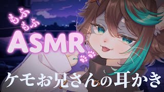 【ASMR】ケモお兄さんの囁き＆耳かき【VTuber/小子内/ケモノ】