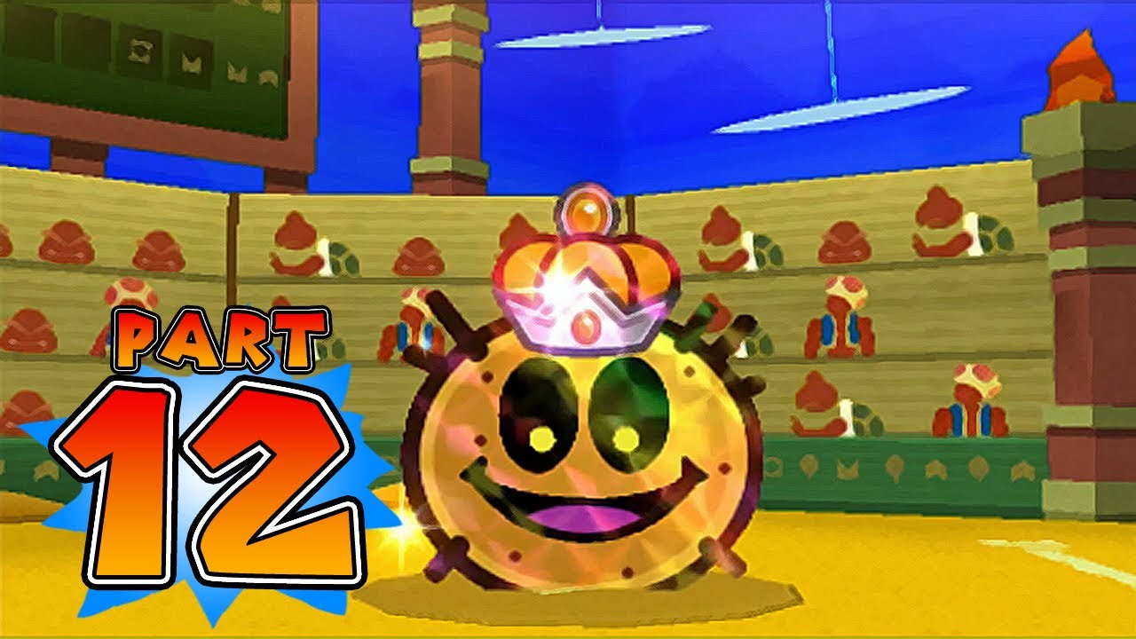 paper mario sticker star part 12 w2 5 drybake stadium youtube