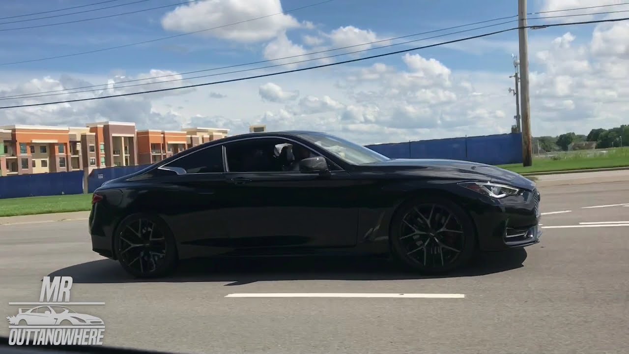 INSANE BURBLE TUNE EXHAUST INFINITI Q60S! LOUD 2020 INFINITI Q60 EXHAUST! STAGE 2 AMS PERFORMANCE!