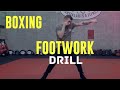 Boxing Drill -Footwork &amp; Striking