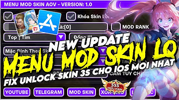 Hướng Dẫn Tải Menu Mod Full Skin Liên Quân, Fix Unlock Skin 3s Cho iOS Mới Nhất | Văn Thắng iOS