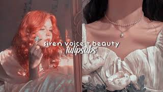 𝐬𝐢𝐫𝐞𝐧 𝐯𝐨𝐢𝐜𝐞 + 𝐛𝐞𝐚𝐮𝐭𝐲 | singing & beauty subliminal