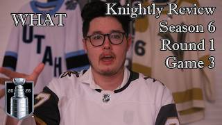 Stunned - Knightly Review (Fan Reaction): Golden Knights vs Mammoth Game 3