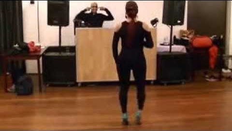 Jorjet Alcocer Dominican Bachata Footwork 5th HBF 2013