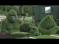 artificial grass sculptures