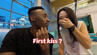 I Asked Chinese Girl For a KISS Without Saying Any Word And this Happened..