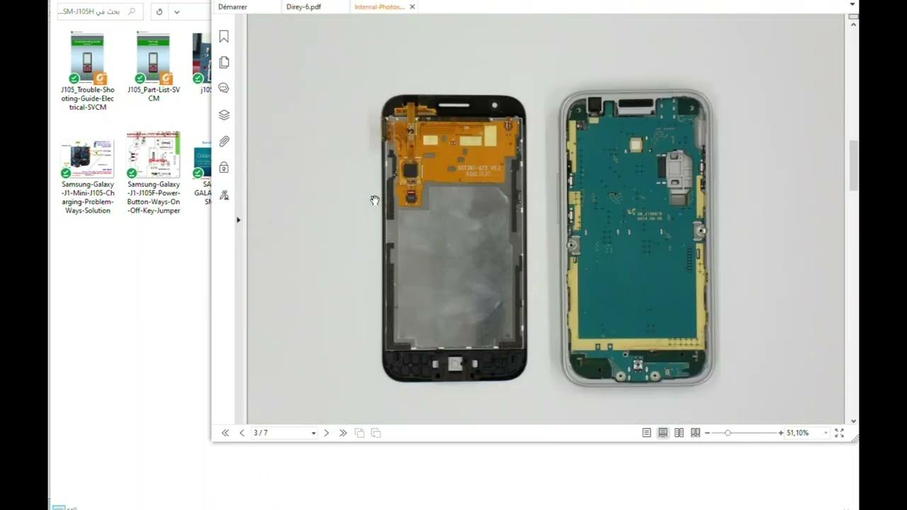 samsung j105f j110f j111f disassembly motherboard schematic diagram
