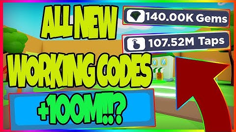 ALL 2 *NEW* CODES IN TAPPING SIMULATOR (ROBLOX) [JUNE-14-2020]
