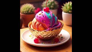 Curta De Um Sorvete Que Não Queria Derreter