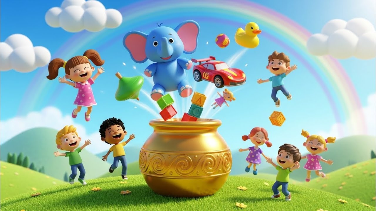 The Magic Pot 🪄 | Fun Nursery Rhyme for Kids | Baby Songs & Stories