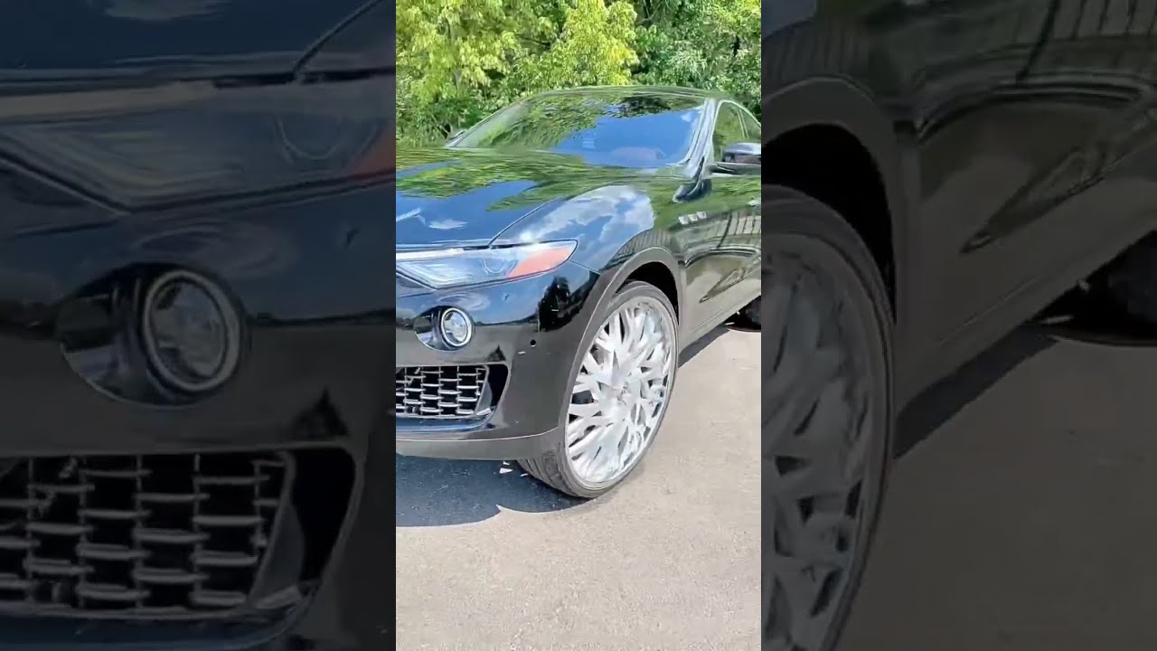 First in the world Maserati Levante on 28’s Rucci