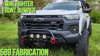 2023 Chevrolet Colorado Off Road Bumper is AMAZING 589 Fabrication Mini Fighter Install