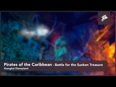 Pirates of the Caribbean - Battle for the Sunken Treasure | Shanghai Disneyland | Theme Park Music