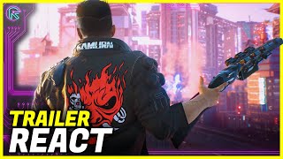 Cyberpunk 2077 - Official Gameplay Trailer REACT (Memes & Lore pt. 2 of 2)