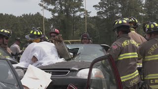 Onslow County Schools hold DWI demonstration ahead on prom season