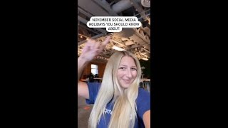 November Social Media Holidays